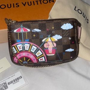 Louis Vuitton Mini Pochette Holiday 2020 Damier Eb